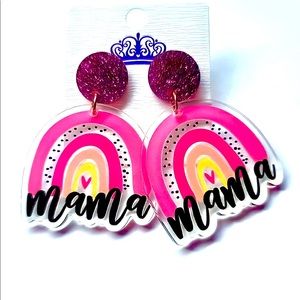 Beautiful mama earrings accessories jewelry  mom